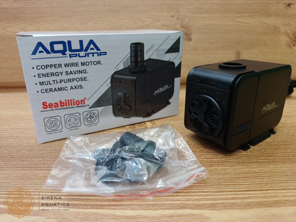 Seabillion Aqua Pump - Ultra Quiet Submersible Aquarium Water (Hy - 311 6W 500 L/H)