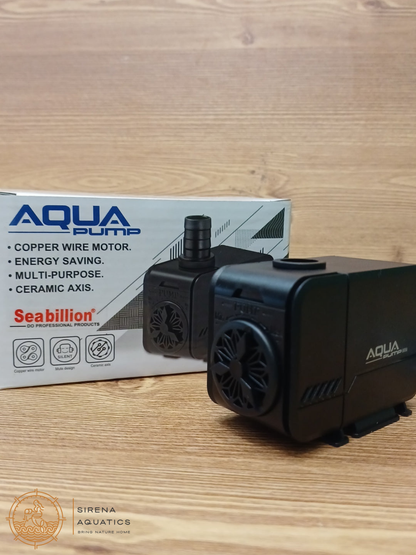 Seabillion Aqua Pump - Ultra Quiet Submersible Aquarium Water (Hy - 311 6W 500 L/H)