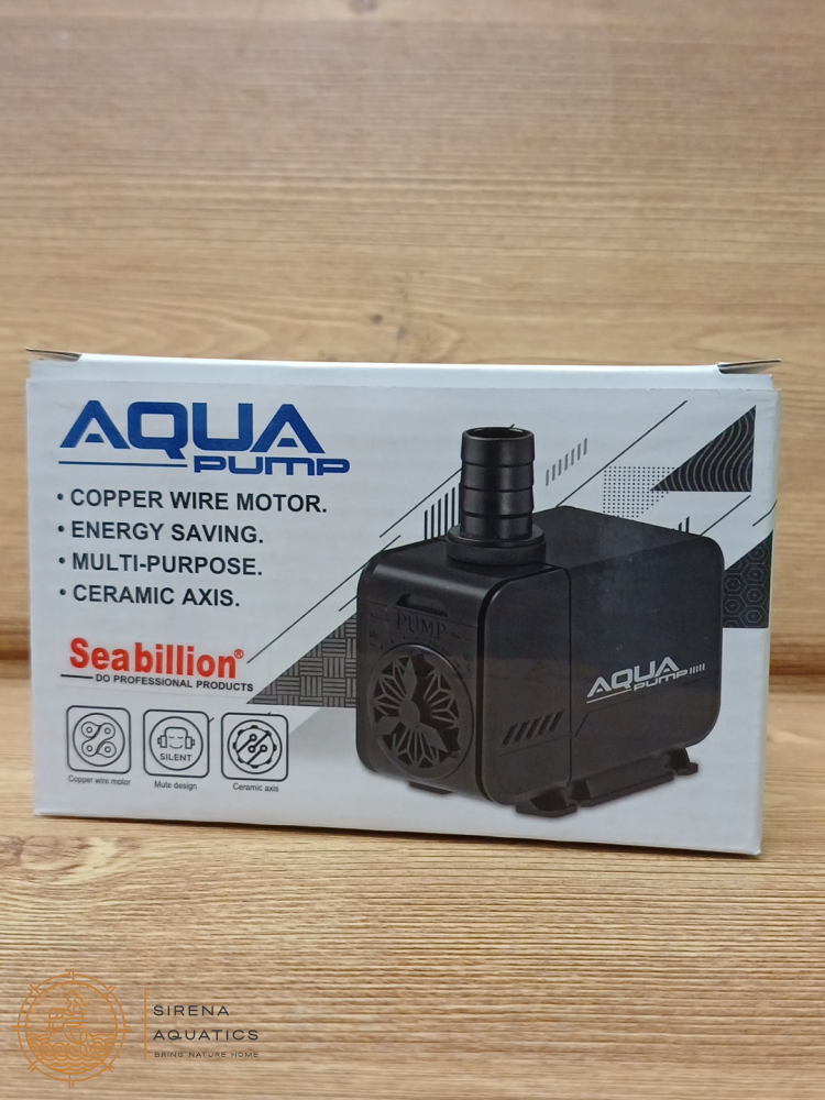 Seabillion Aqua Pump - Ultra Quiet Submersible Aquarium Water (Hy - 311 6W 500 L/H)