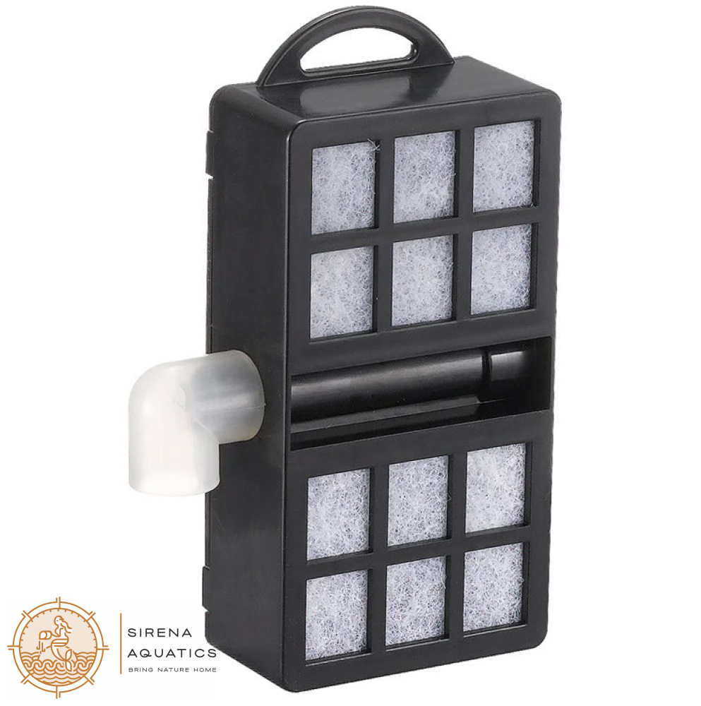 Seabillion Hang-On Filter For Larger Tanks - Efficient Aquarium Filtration 500L/H Filters And Media