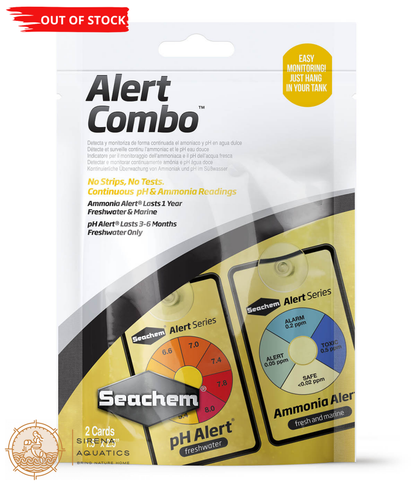 Seachem Alerts Combo 2 - Pack Aquarium Water Testing