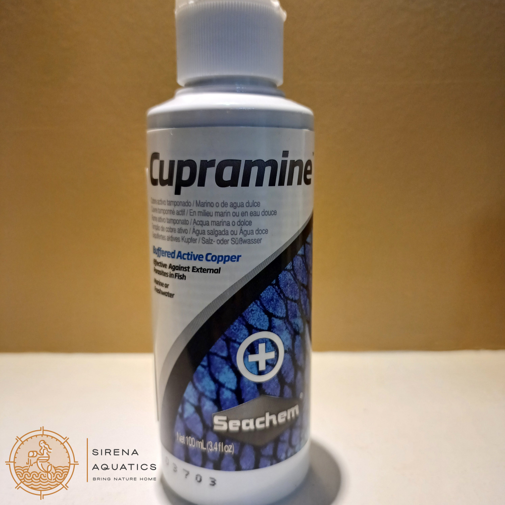 Seachem Cupramine Aquarium Water Treatments