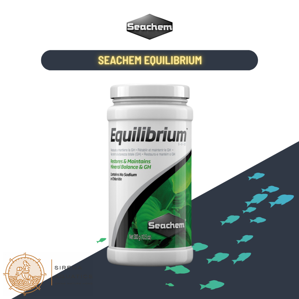 Seachem Equilibrium (300G) – Boost Plant Growth & Stability In Your Aquarium Ecosystem! Water