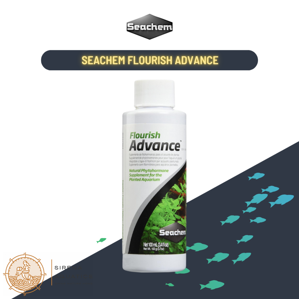 Seachem Flourish Advance (100Ml) - Boost Aquarium Plant Growth & Health Naturally! Water Additives