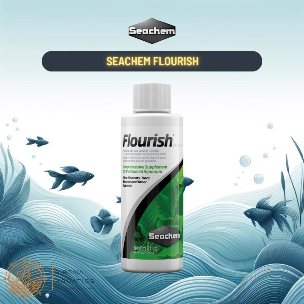 Seachem Flourish: Ultimate Plant Supplement For Thriving Planted Aquariums Water Additives