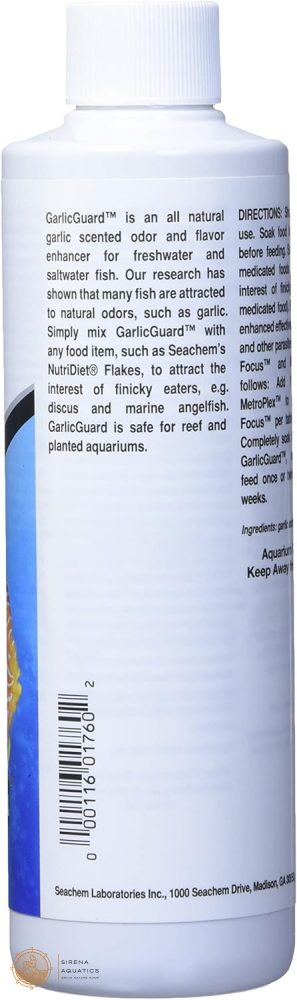 Seachem Garlic Guard (100Ml) - All-Natural Appetite Enhancer For Freshwater & Saltwater Fish! Water