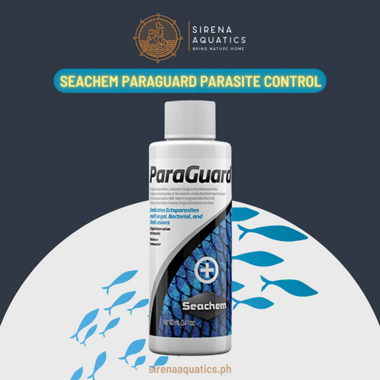 Seachem Paraguard Fish Parasite Control - Aldehyde Based Safe For And Filter 10% Weight No