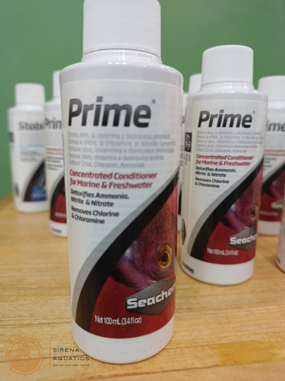 Seachem Prime Water Conditioner 100Ml Additives