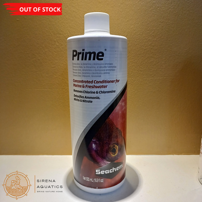 Seachem Prime Water Conditioner 500Ml Additives