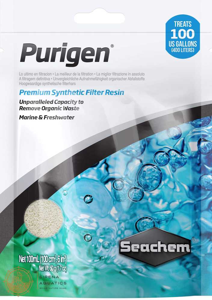 Seachem Purigen (100Ml) - Premium Filtration For Crystal-Clear Aquarium Water Treatments