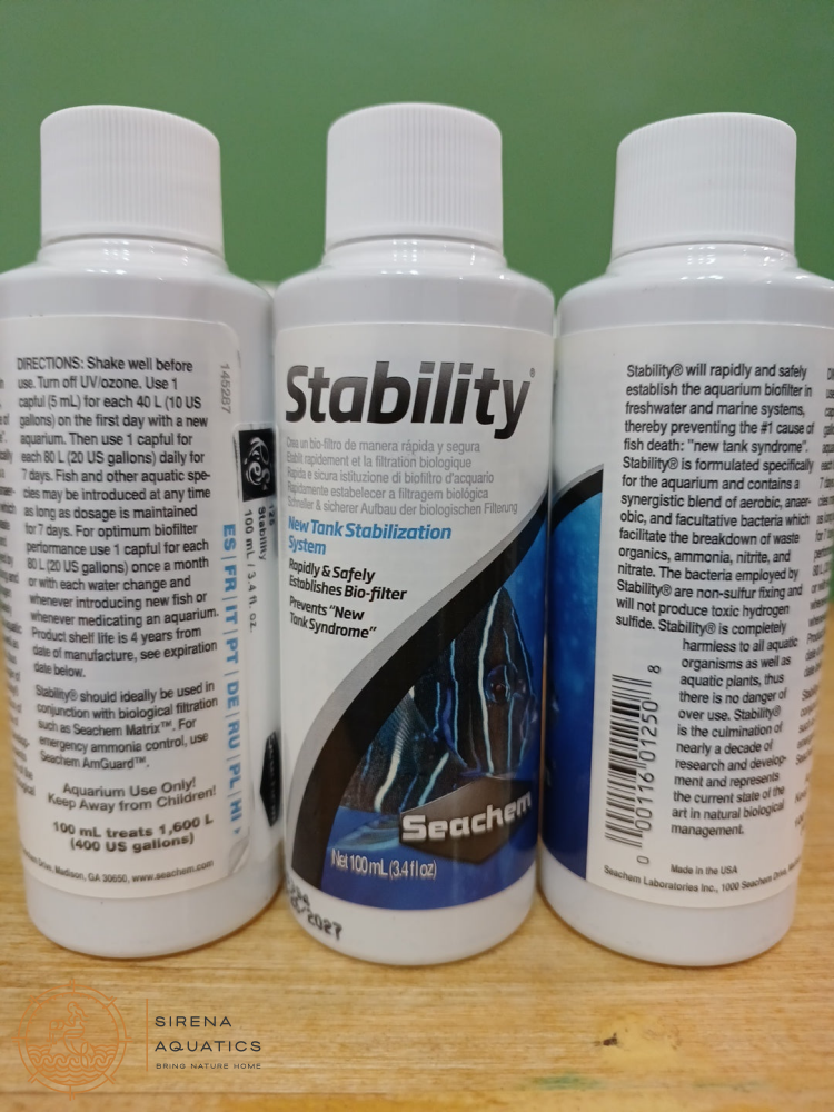 Seachem Stability 100Ml Water Additives