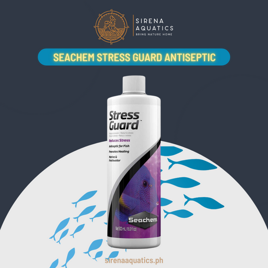 Seachem Stressguard Premium Slime Coat Protection Fish Medication (100Ml) Water Additives