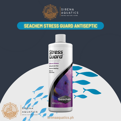 Seachem Stressguard Premium Slime Coat Protection Fish Medication (100Ml) Water Additives