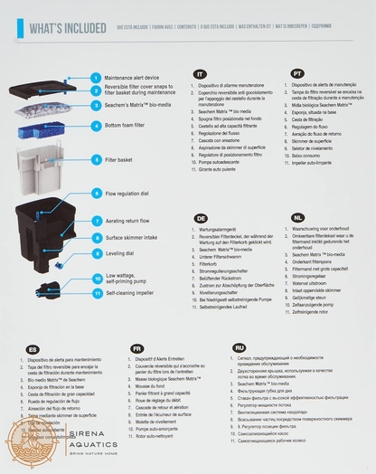 Seachem Tidal™ Power Filter | High-Quality Aquarium Filtration With Adjustable Flow & Surface