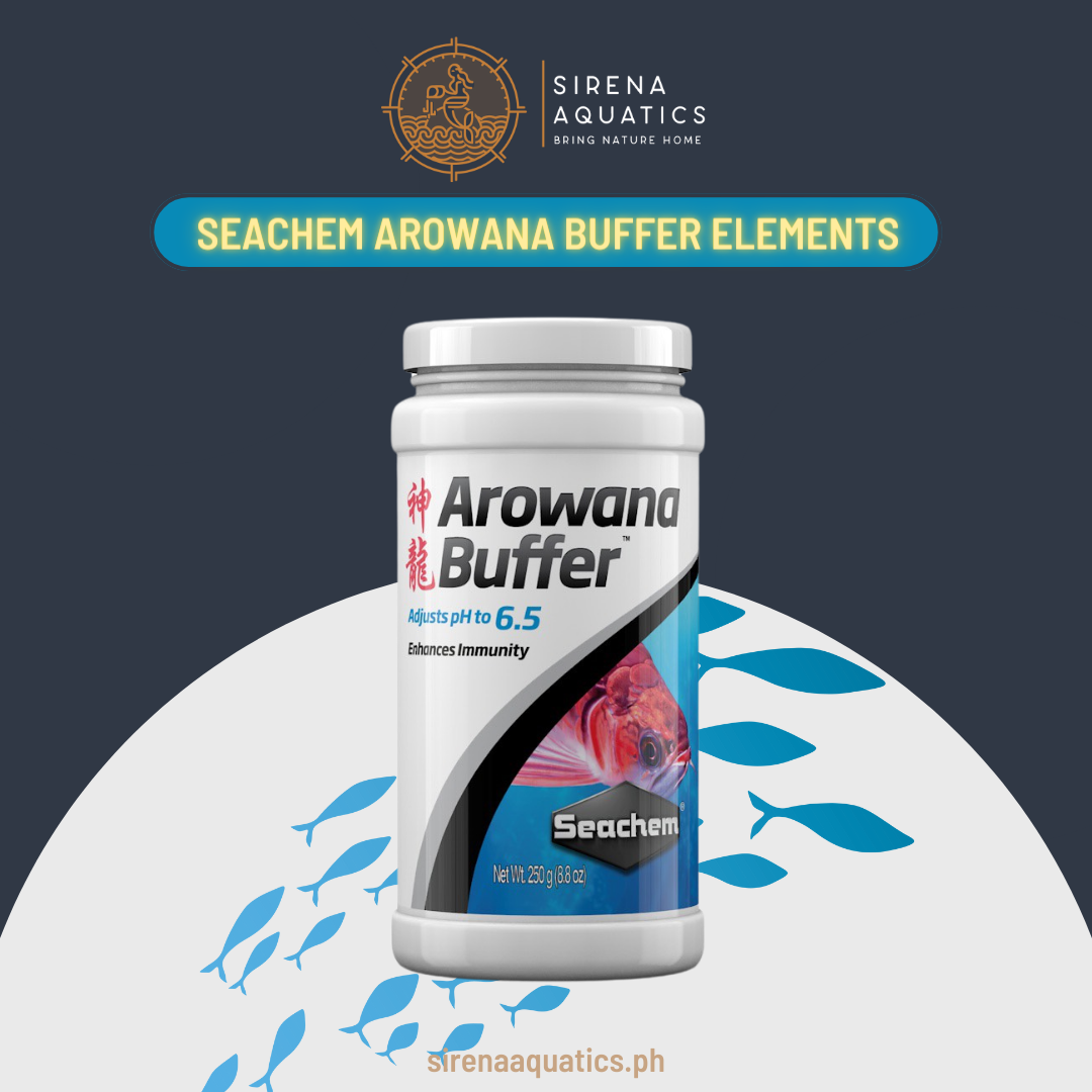 Seachem Arowana Buffer Trace Elements For Fish (250G) Water Additives