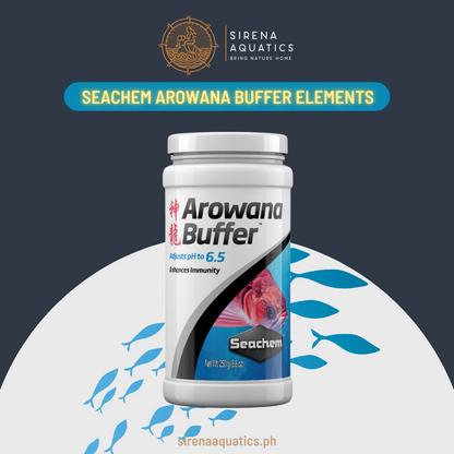 Seachem Arowana Buffer Trace Elements For Fish (250G) Water Additives