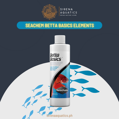 Seachem Betta Basics Optimal Water Conditioning For Bettas (60Ml) Additives