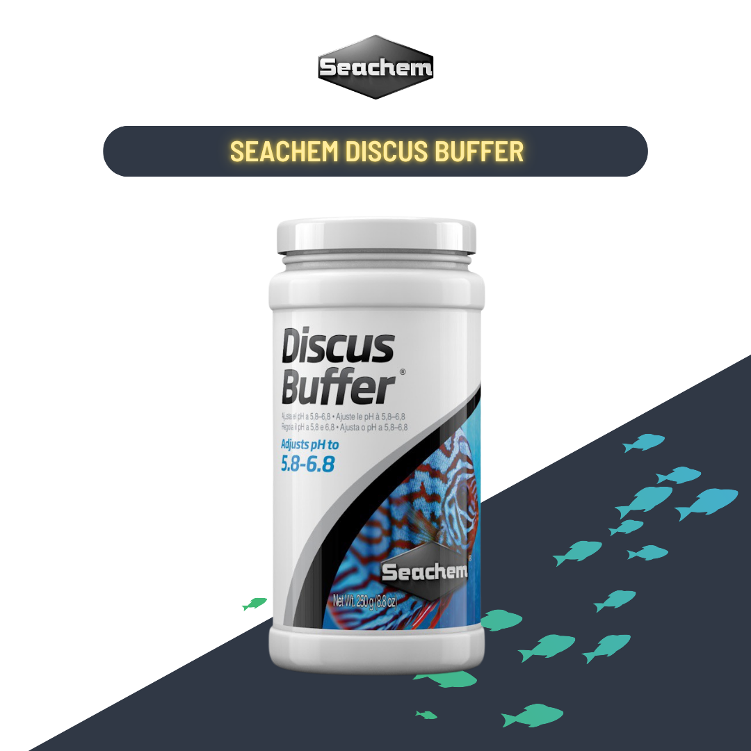 Seachem Discus Buffer (250g) - Perfect pH & Soft Water for Healthy, Th ...
