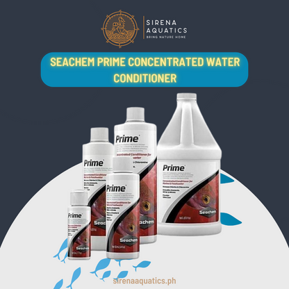 Seachem Prime Water Conditioner - 5X The Concentration Compared To Other Conditioners Additives