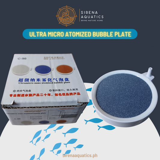 Ultra Micro Atomized Bubble Plate Aquarium Oxygen Aerator Stone Disc Air Pump