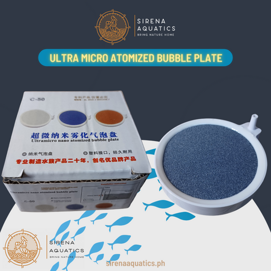 Ultra Micro Atomized Bubble Plate Aquarium Oxygen Aerator Stone Disc Air Pump