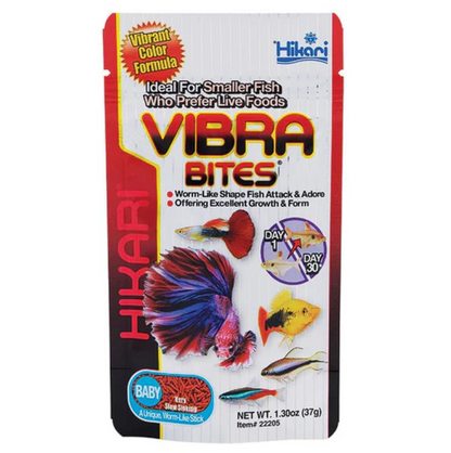 Hikari Vibra Bites Fish Nutrition For Growth And Immune System Support Baby 37G Food