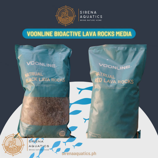Voonline Bio-Active Lava Rocks - Natural Aquarium Filter Media And Decorative Substrate Gravel