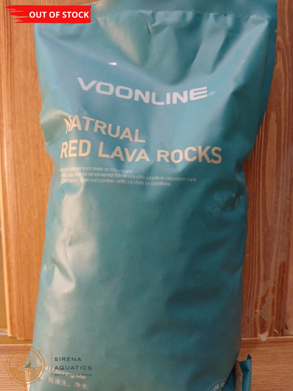 Voonline Natural Lava Rocks Substrate Red Gravel And Substrates