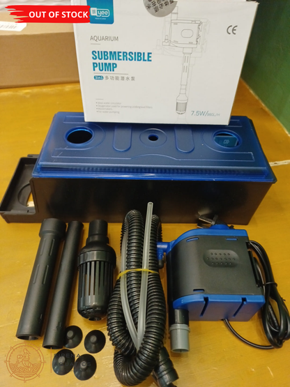 Yee 3-In-1 Top Filter With Submersible Pump And Trickle Box For Aquariums Aquarium Water
