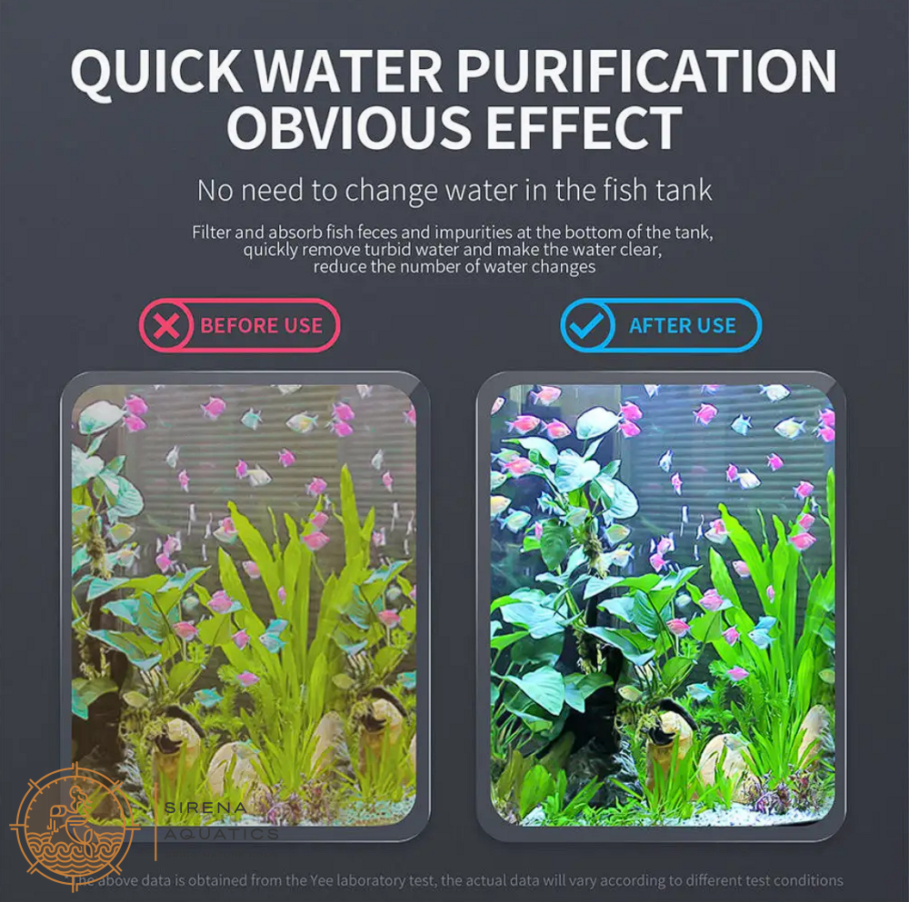 Yee 4-In-1 Internal Aquarium Filter - Crystal Clear Water & Effective Filtration For Healthy Fish!