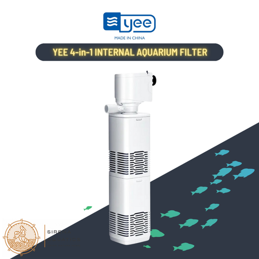 Yee 4-In-1 Internal Aquarium Filter - Crystal Clear Water & Effective Filtration For Healthy Fish!
