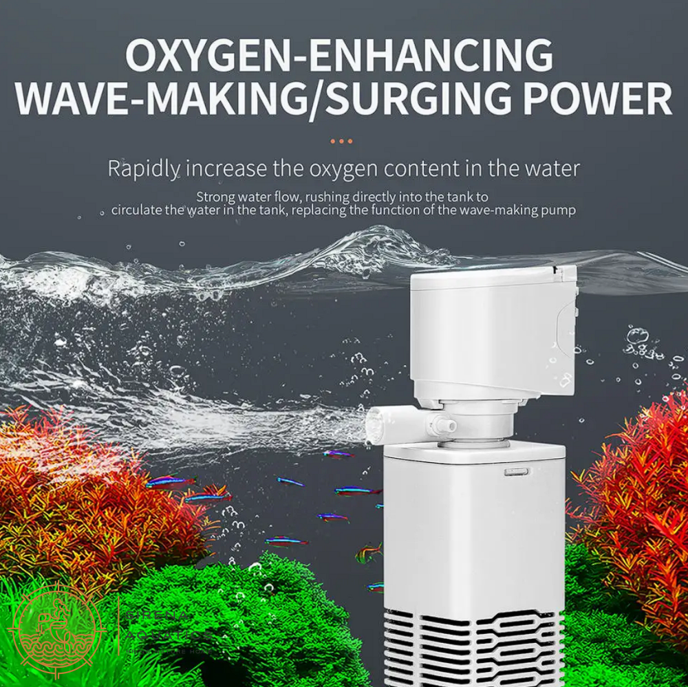 Yee 4-In-1 Internal Aquarium Filter - Crystal Clear Water & Effective Filtration For Healthy Fish!
