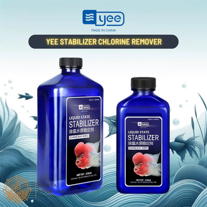 Yee Aquarium Water Stabilizer - Chlorine Remover And Purifier For Fish Turtle Tanks 535Ml Treatments