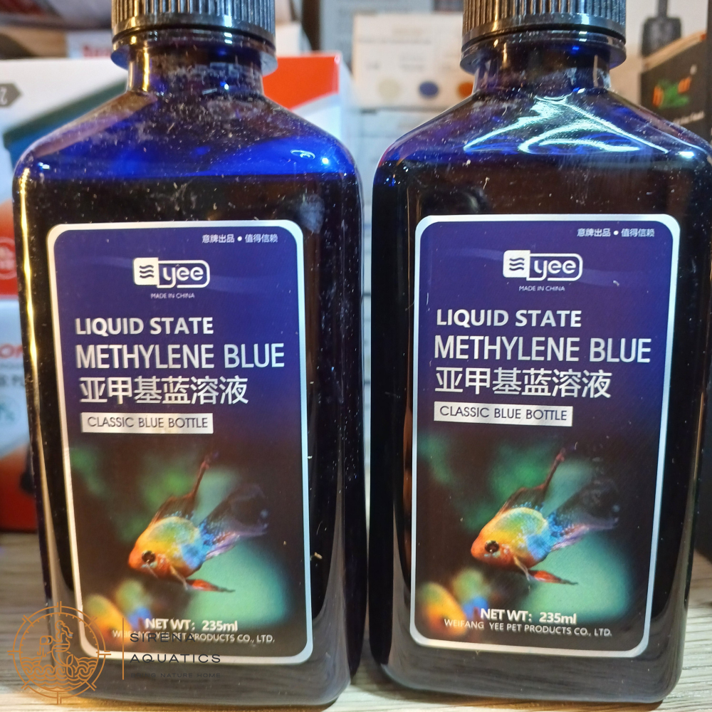 Yee Methylene Blue - Essential Aquarium Water Treatment For Fungal And Bacterial Infections (235Ml)