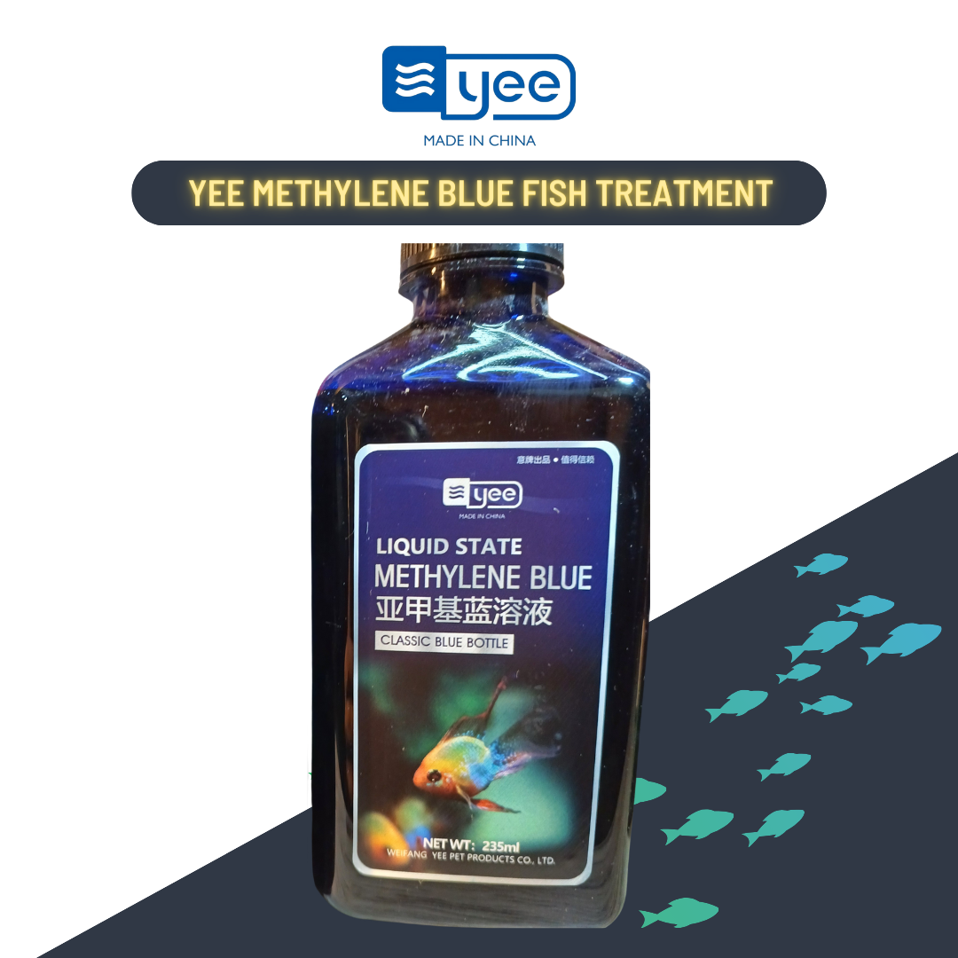 Yee Methylene Blue - Essential Aquarium Water Treatment For Fungal And Bacterial Infections (235Ml)